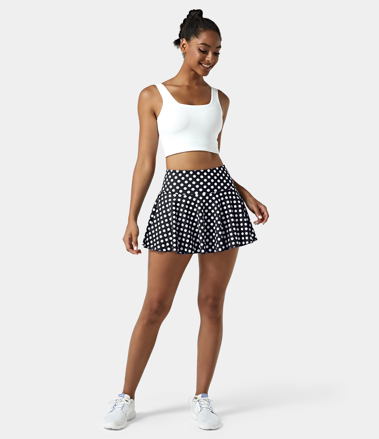 Women's Everyday High Waisted Pocket 2in1 Activity SkirtMarvelous