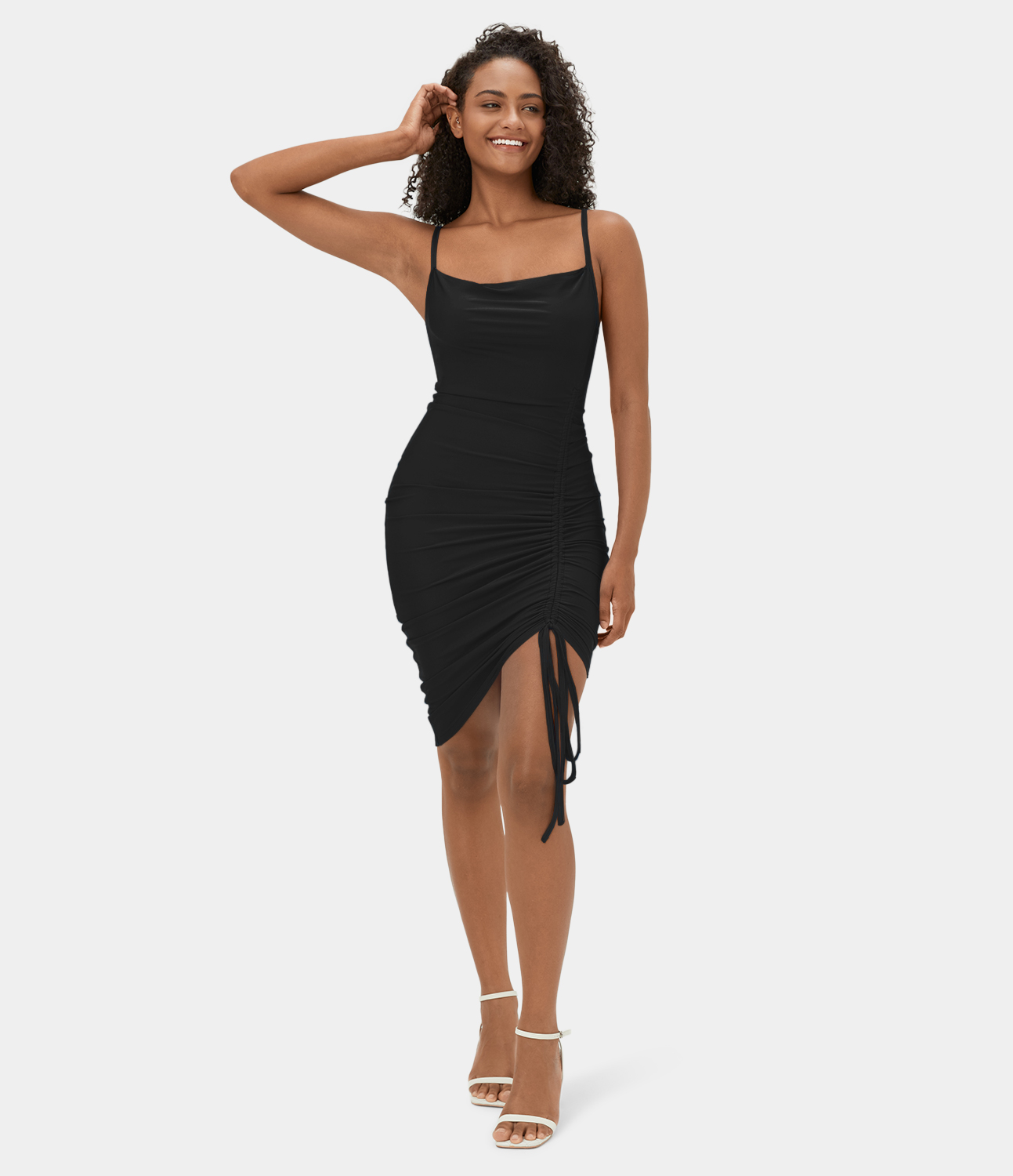 Nümph NUVIOL - Vestido Informal - Caviar/negro